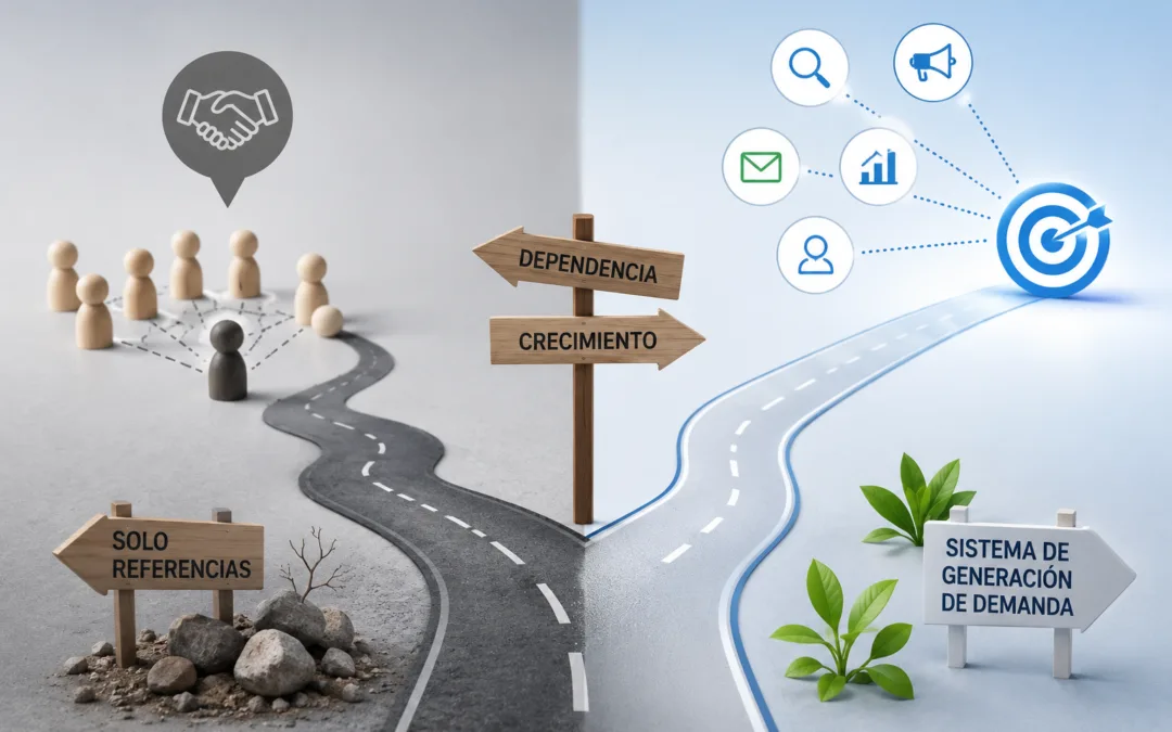 referencias vs generacion de demanda